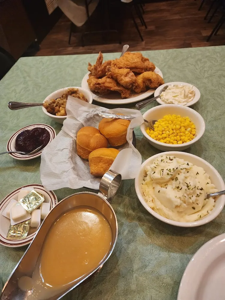 Family Style Chicken and Fixings